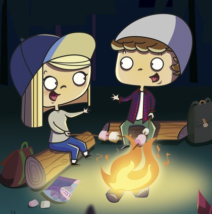 Campfire and Marshmallows